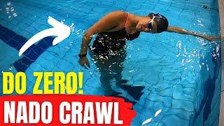 NATAÇÃO PARA INICIANTES (NADO CRAWL) | AULA COMPLETA LIBERADA