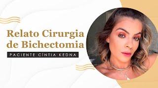 Depoimento Cirurgia de Bichectomia  - Paciente DipClinic Cíntia Kedna.