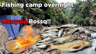 Camping  Fishing and Cooking Menembak Ikan Dewa  Makan Besar Ditepi Sungai Menyala kawanku!!
