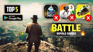 Top 5 New Battle Royale Games for Android in 2024 | Games Like PUBG & Free Fire (Online/Offline)