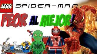 LEGO Spider-Man | PEOR al MEJOR todos los LEGO Spider-man de Tobey Maguire CORREGIDO | Mr. Brickside