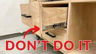 I don't get why people still build drawers this way