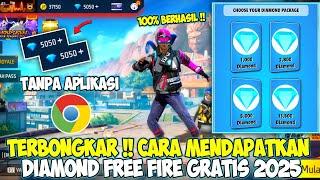 CARA MENDAPATKAN DIAMOND FREE FIRE GRATIS TERBARU 2025 - GARENA FREE FIRE!