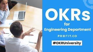 Get started with OKRs in your Engineering Department | Profit.co Demo