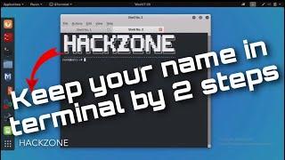 How To Add Name In Kali Linux Terminal  2020 step by step