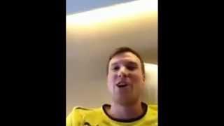 Kevin Großkreutz singt Europapokal