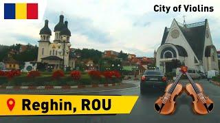  Romania • Reghin   • City of violins【1080p HD】Driving in Reghin, Mures