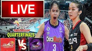 CHOCO MUCHO VS PLDT LIVE NOW • QUARTERFINALS | PVL ALL FILIPINO CONFERENCE 2025 #pvllive