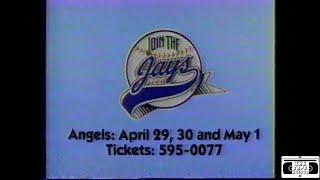 Toronto Blue Jays Commercial - 1988