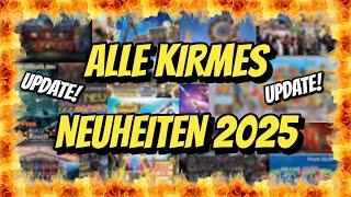 ALLE Kirmes NEUHEITEN 2025! (Update!)