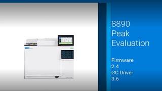 Agilent 8890 Peak Evaluation
