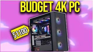 The BEST $1100 "4K Gaming" High FPS PC Build in 2024 ️