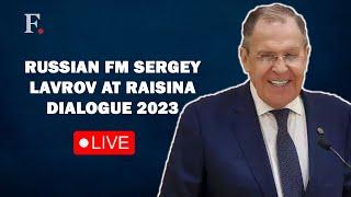 Raisina Dialogue 2023 LIVE: Russian Foreign Minister Sergey Lavrov Speaks In New Delhi | India G20