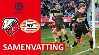 FC Utrecht tegen PSV Samenvatting 2-5 | Eredivisie 2024-2025