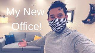 I Got A New Office! | A Day In The Life of A Therapist/Doctoral (PsyD) Student | VLOG 4