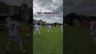 Real Madrid CF u12: posisi | rondo | pemanasan | pra-pertandingan | pra-pertandingan #sepakbola #sepakbola #academy