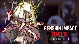  Genshin Impact React to Aeons Introduction || Gacha Club || Fatui Habingers