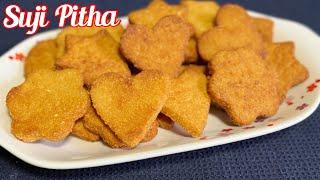 Quick And Easy Semolina/Suji Dessert Recipe | Suji Pitha Recipe | Meethi Tikiyan | Sweets Recipe