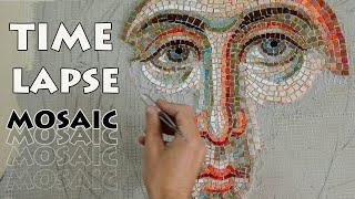 Time Lapse Mosaic Art - Theotokos of the Sign