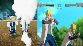 We tried to recreate Minato's Ultimate Jutsu in Roblox (Shindo Life)