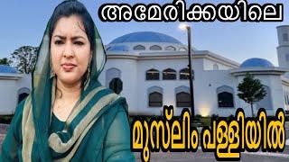 Visiting The mosque Of USA#dailyvlog #usavlogs #malayalamvlog #adayinmylife