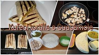 Kuřecí tortilla s Guacamole - Zdravé a jednoduché vaření!