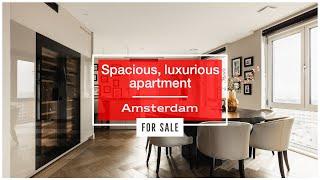 Exclusive Amsterdam penthouse with panoramic views and Jacuzzi on roof terrace