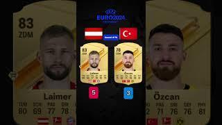 Austria VS Turkey |EURO 2024| #euro2024 #football #footballshorts #eafc24 #eafc25 #austria #turkey