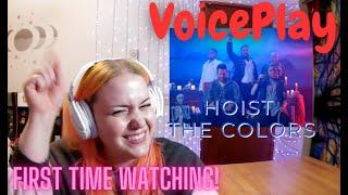 *Opera singer's first time watching!* - VoicePlay - Hoist the Colors - Gooble Reacts!