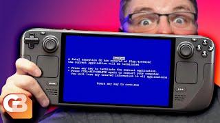PSA: Windows is not compatible with the OLED Steam Deck