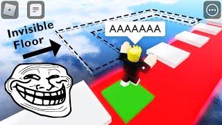 ROBLOX Troll Obby Impossible in Roblox Obby Creator (FUNNY MOMENTS) #2