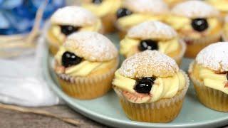 Questo dolce lo farai tutti i giorni, Bastano solo 10 minuti!  MUFFIN PASTICCIOTTO