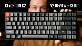 Keychron K2 Review — V2 Unboxing, Setup Guide & Best Wrist Rest for Compact 75% Mechanical Keyboards