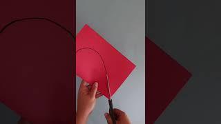 How to Cut a Perfect Heart Shape ️ #shorts #diy #papercrafts