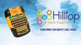 DYMO Rhino 4200 QWERTY Label Maker - Hilltop Products Ltd