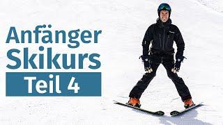 Anfänger Skikurs 4: Bremsen lernen im Pflug | Skifahren lernen