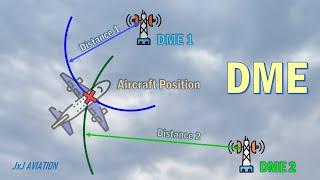 What is a Distance Measuring Equipment? | How DME is used to calculate Aircraft Position