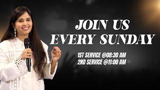 Online Sunday Service | LIVE  | 11th Aug 2024 | @ 8:30 am (IST)