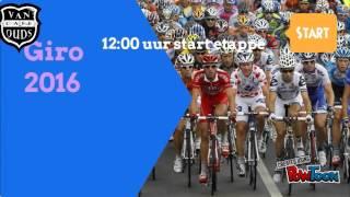 Start Giro d'Italia 8 mei Cafe van Ouds