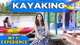 First Time Kayaking in Varkala ‍️ | Raghavi Vlogs