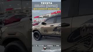 BEST PICK UP TRUCK TOYOTA HILUX 2018 | 4X4 | 2.8L | Diesel |  FULLY LOADED with ACCESSORIES | JAFTIM