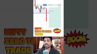 NIFTY ZERO TO HERO TRADE -  #livetrading #traptrading #scalping #tradingtechstreetlive