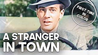 A Stranger in Town | COLORIZED | Frank Morgan | Classic Film | Romance | English