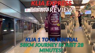 Is Getting the Train to/from Kuala Lumpur Airport the Right Choice? KLIA Express Train Review