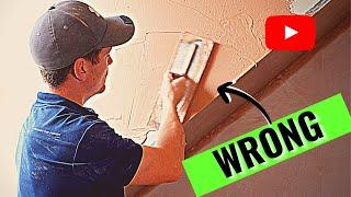 Are You Plastering Your Corners Wrong?? AVOID THIS BIG PLASTERING MISTAKE