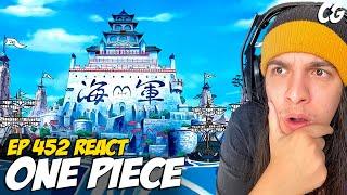 MARINEFORD CHEGOU!!! - React One Piece EP 452