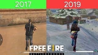พัฒนาการของเกม FreeFire 2017 - ปัจจุบัน