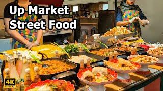 UP MARKET | Street Food | Brick Lane London | 4K