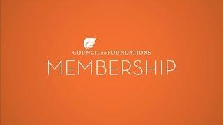 Strengthening Philanthropy | Council on Foundations Membership
