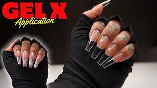 How to do gel X nails at home | Beginner friendly